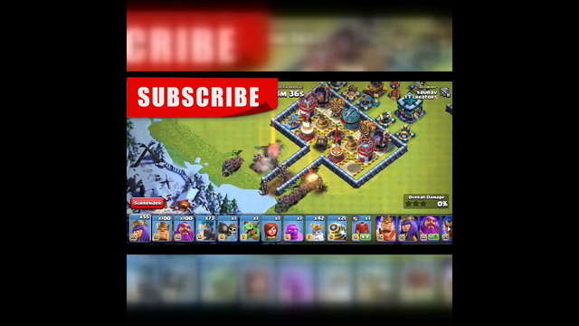 Clash of clans Ultimate Troops vs Ultimate Defense coc #shorts