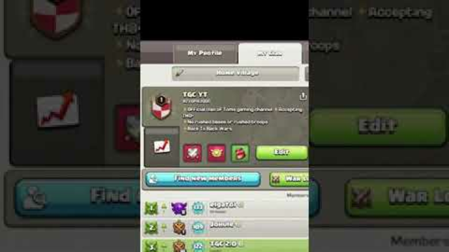 Clash Of Clans - Clan Recruiting #Shorts
