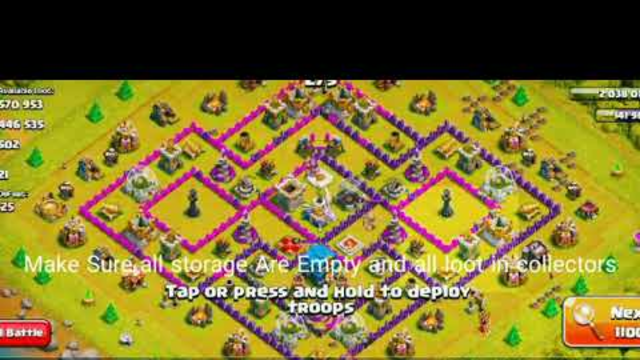 Secret Trick of loot in clash of clans
