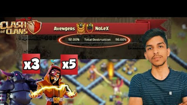 The CLOSEST PRO Match EVER... in Clash of Clans - Coc