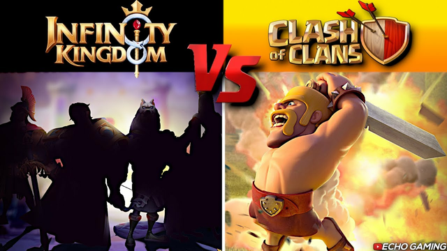 Clash of Clans vs Infinity Kingdom