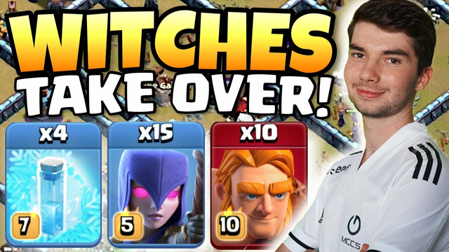 TH13 Frozen Witch is SO BROKEN!! SPAM IS TAKING OVER!! Clash of Clans eSports