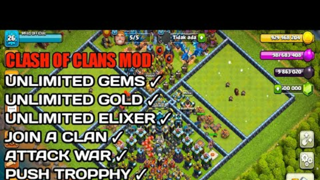 Clash Of Clans MOD New Update 2021