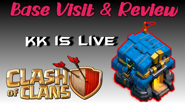 clash of clans live || base visit and farming ||