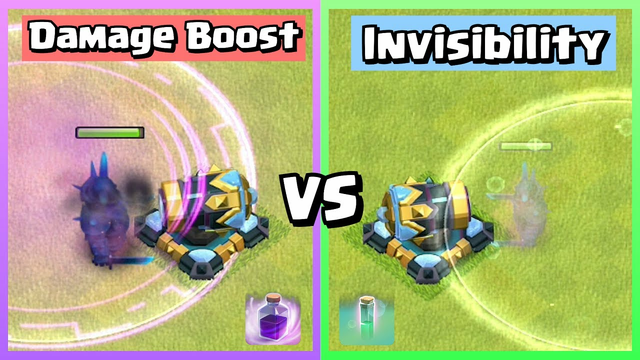 Invisibility Spell VS Rage Spell   Clash of Clans