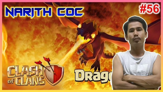 Clash of Clans Gameplay #56 How to use Dragons - TH9 Attack Strategy Guide for 3 Stars