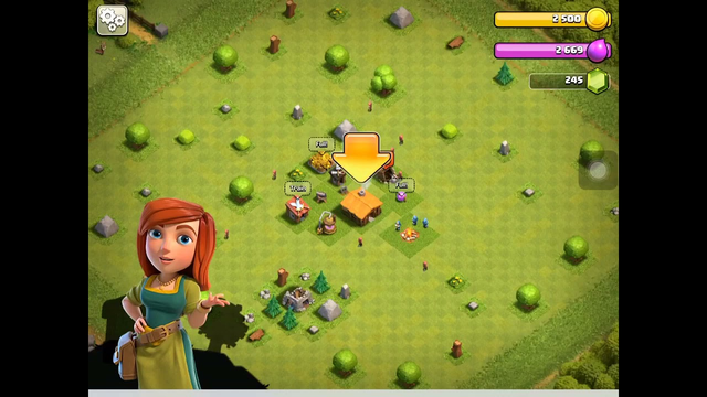 Clash Of Clans | Town Hall 2 with a Clan Castle?!?