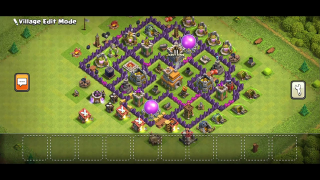 clash of clans town 7