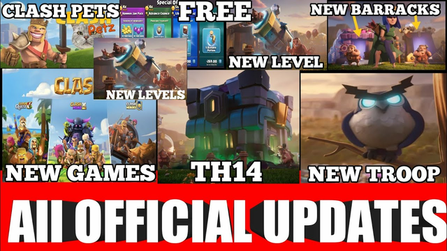 COC NEW UPDATE | TOWN HALL (TH 14) UPDATE IN COC | TH14 COC RELEASE DATE