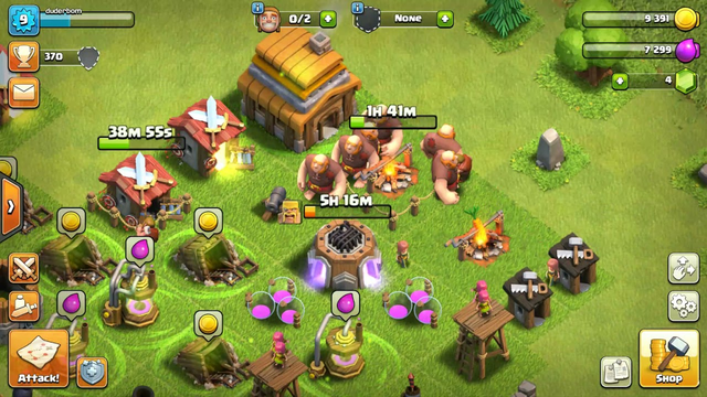 trying to get to 400 trophies in clash of clans (part 1)