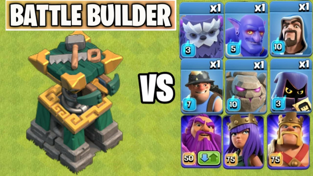 Townhall 14 Builder Hut Vs All Max Level Troops On Coc | Max Level Builder Hut | Clash Of Clans |