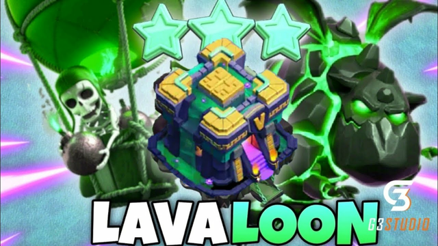 TH14 Lavaloon 3 star Attack Strategy Clash Of Clans