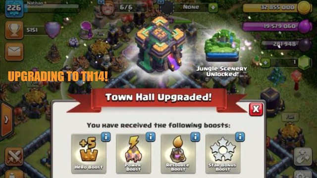 Upgrading to TH14 in Clash of Clans