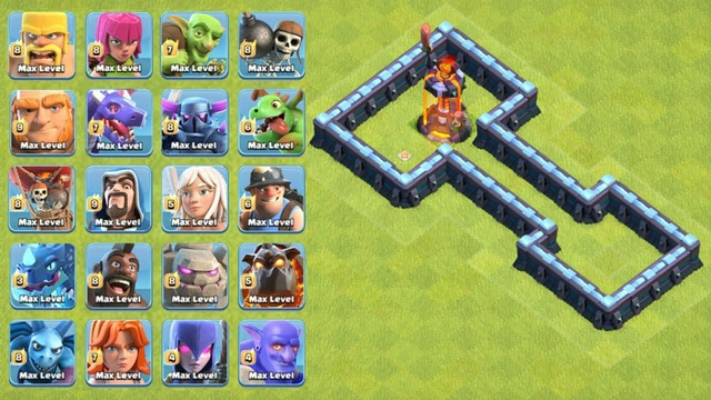 Level 7 Inferno Tower Vs All Troops || Clash of clans