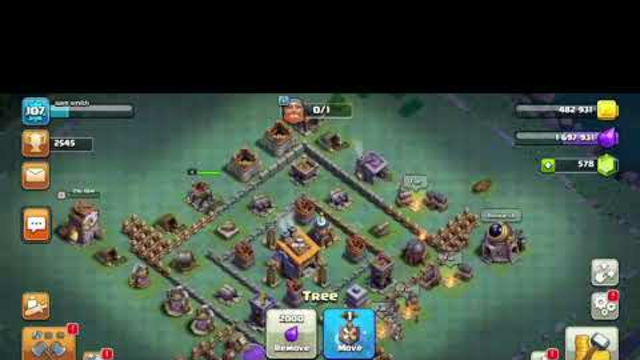 Playing Clash Of Clans