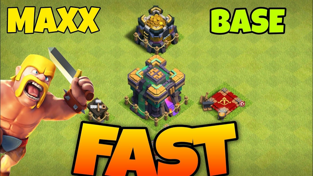 How To Max Your Clash of Clans Base Fast !