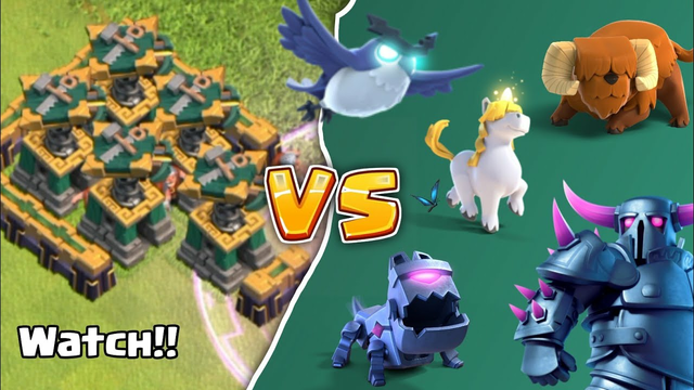 New Battle Builder Vs Hero Pets Clash of Clans | Town Hall 14 update