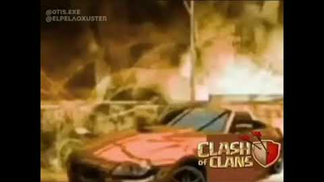 clash of clans car