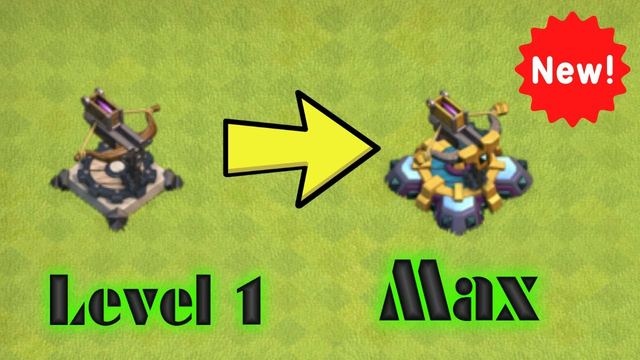 X Bow Level 1 & Max Level - Clash of Clans