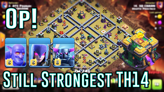 Op!! New TH14 Attack BOWLER WITCH PEKKA Strategy 2021 ( Clash of Clans )