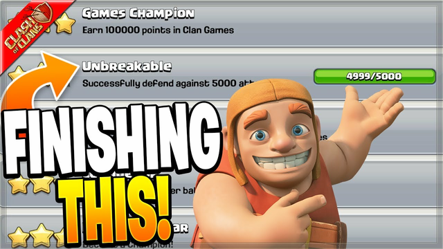Completing the HARDEST Achievement in Clash of Clans!