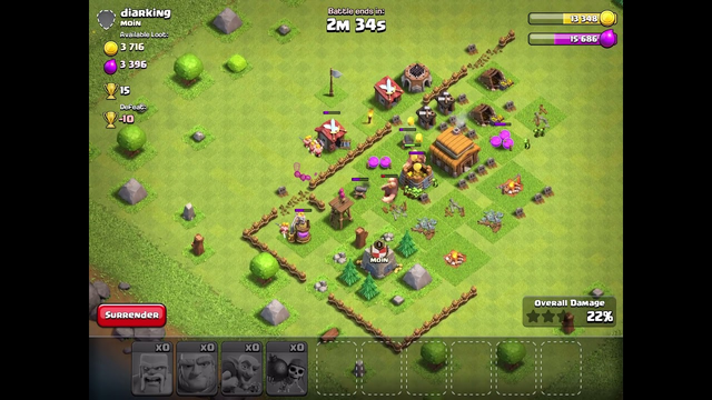 Clash of clans Trophy pushing #7