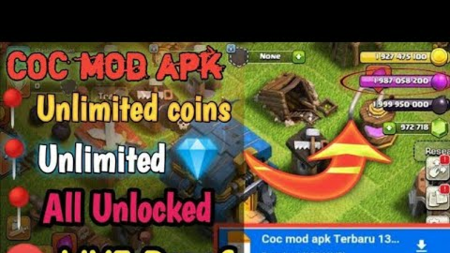Clash Of Clans mod apk download || COC Mod Apk Free Terbaru || Coc Mod Fully Unlocked
