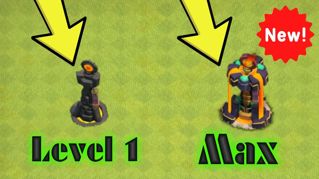 Inferno Tower Level 1 & Max Level - Clash of Clans