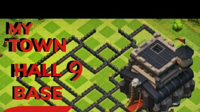 MY OP CLASH OF CLANS TOWN HALL 9 BASE