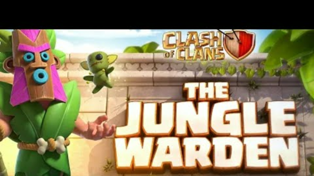 Clash of clans|New Jungle Warden -COC|