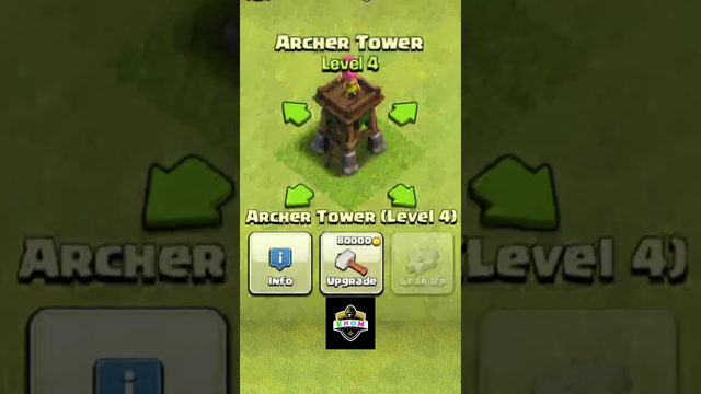COC | TH14 | Archer Tower lv-1 to max levels | Upgrade & Cost