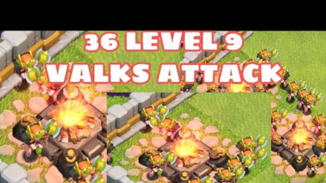 New TH14 /36 LEVEL 9 valkyrie ATTACKS/ CLASH OF CLANS