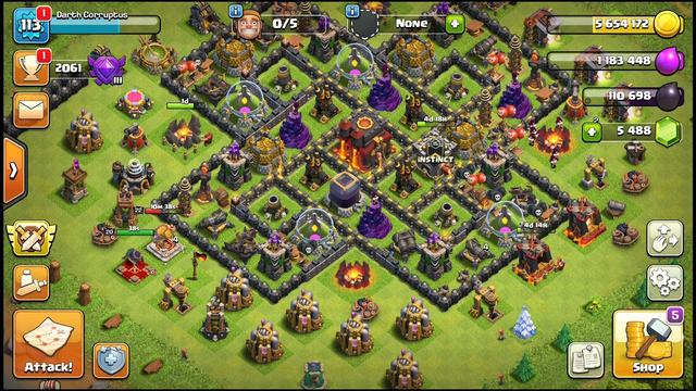 Clash Of Clans  (coc) my epic defence