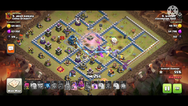 TOWN HALL 12 War Attack strategies Gameplay || COC