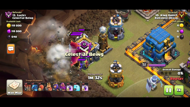 Clash of clans league funny moments