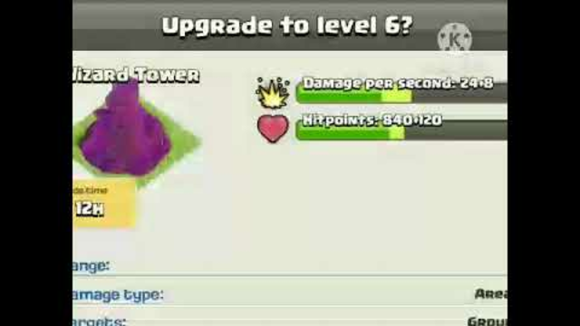 Wizard Tower Upgrading To Max Level #Shorts #Clash of clans #Coc.