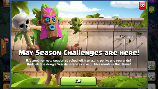 Clash Of Clans || May Season Challenges Are Here || GameSimple (COC fans plz Sub)