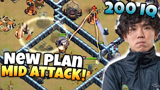 KLAUS changed his PLAN MID ATTACK when things went WRONG! Clash of Clans eSports