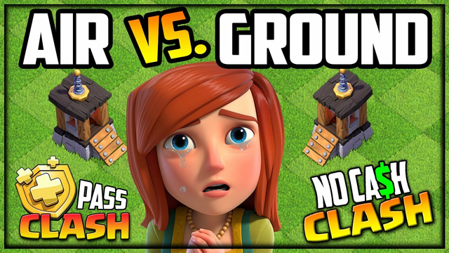 GROUND vs. AIR? The RACE to 6 Builders in Clash of Clans!