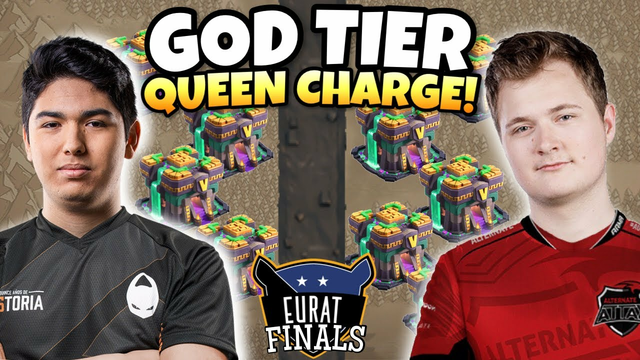 These PROs can Queen Charge ANY BASE! EURAT GRAND FINALS | Clash of Clans eSports