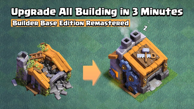 Upgrade All Builder Base Building in 3 Minutes | Clash of Clans