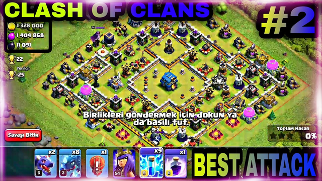BEST ATTACK WITH ELECTRO DRAGON #2 | TH12 |  CLASH OF CLANS