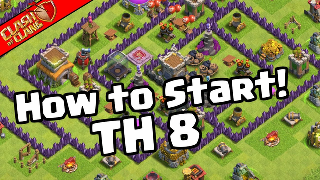 How To Start Town Hall 8! Clash of Clans