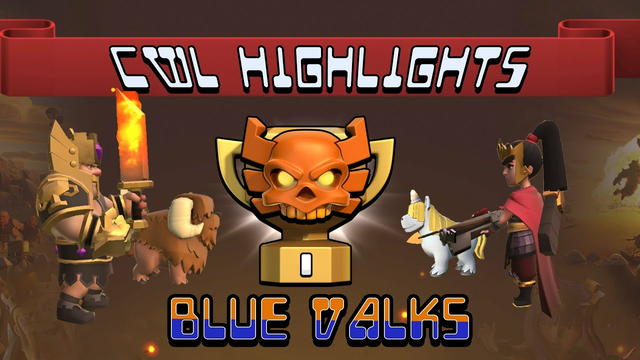 CWL War Attack Highlights | Blue valks | Clash of Clans