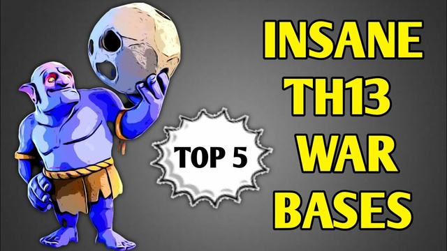 TH13 INSANE WAR BASE LAYOUTS WITH LINK | CLASH OF CLANS