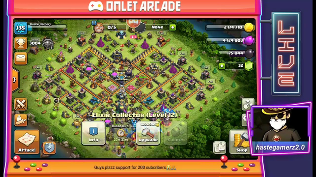 clash of clan live streaming | vist your base | coc live streaming | #coc | #clashofclans