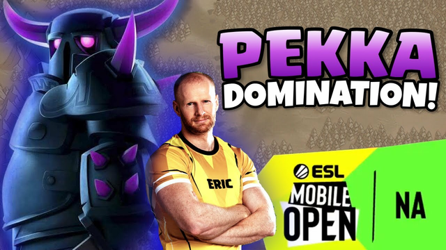 UNLEASH THE P.E.K.K.A!! TH14 PEKKA Smash Dominated the ESL Mobile Open | Clash of Clans eSports