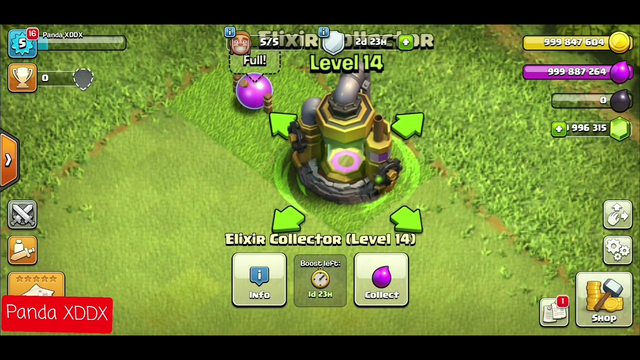 Clash of Clans | UPGRADE ELIXIR STORE TO MAX //COC PRIVATE SERVES #SHORTS