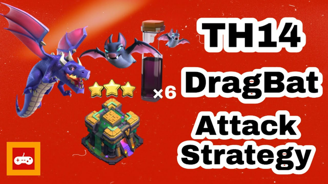 TH14 Dragon & Bat Spell - DragBat Attack Strategy 2021 - Clash Of Clans