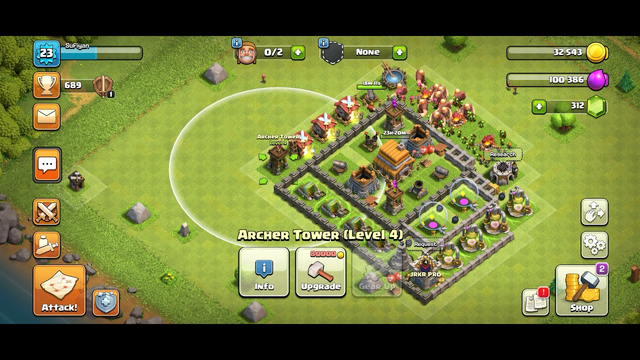 my clash of clans base video after a long time